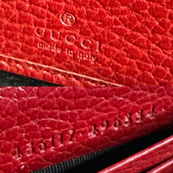 💯Authentic Gucci GG Long Zipped Around Wallet 🍀 - Picture 12 of 15